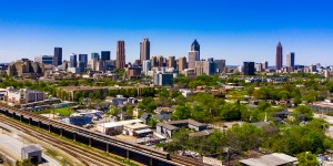 Atlanta GA  Panoramic Skyline 0618